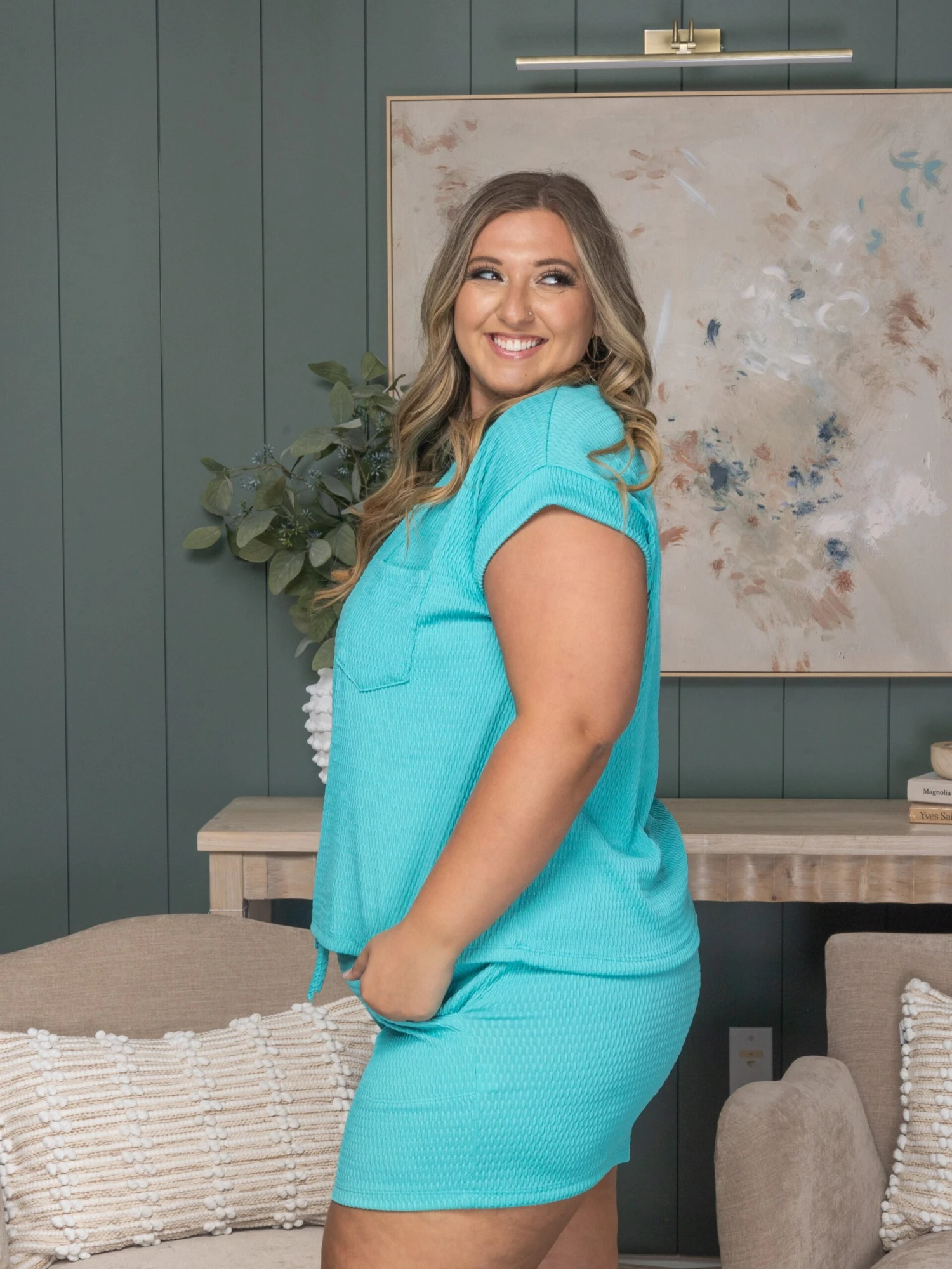 DD Design The Ultimate Summer Set Textured Shorts W/ Pockets | S-3XL Set W/ SKU53981 - Image 4