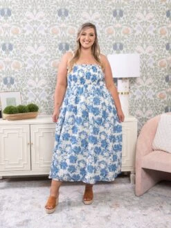 Floral Midi Sundress |S-3XL