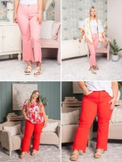 Risen Mid-Rise Straight Leg Step Hem Jeans | 0 - 3X