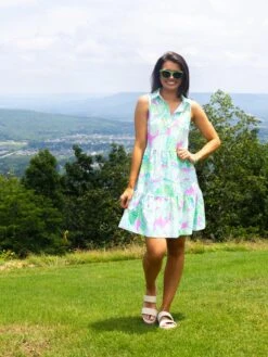 Paulette Sleeveless Polo Dress SPF 50 | S-XL