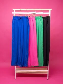 May Flowers Lyocell Drawstring Pants | S-L
