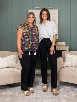 Judy Blue High Waist Patch Pocket Straight Jeans | 0 - 24