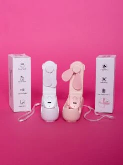 Zenana 4-In-1 Portable Folding Mini Hand Fan