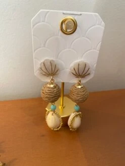 Fashion Seashell Drop Earrings