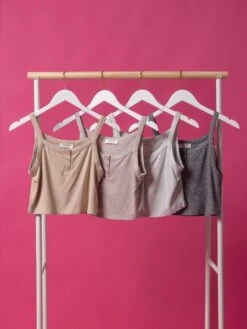 Zenana 3/4 Button Brami |S-L