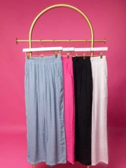 Woven High Rise Pants | S-3X Set W/ Sku49949, Sku49951