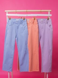 Special A High Rise Stretch Cropped Straight Leg Jeans| 1 - 3XL