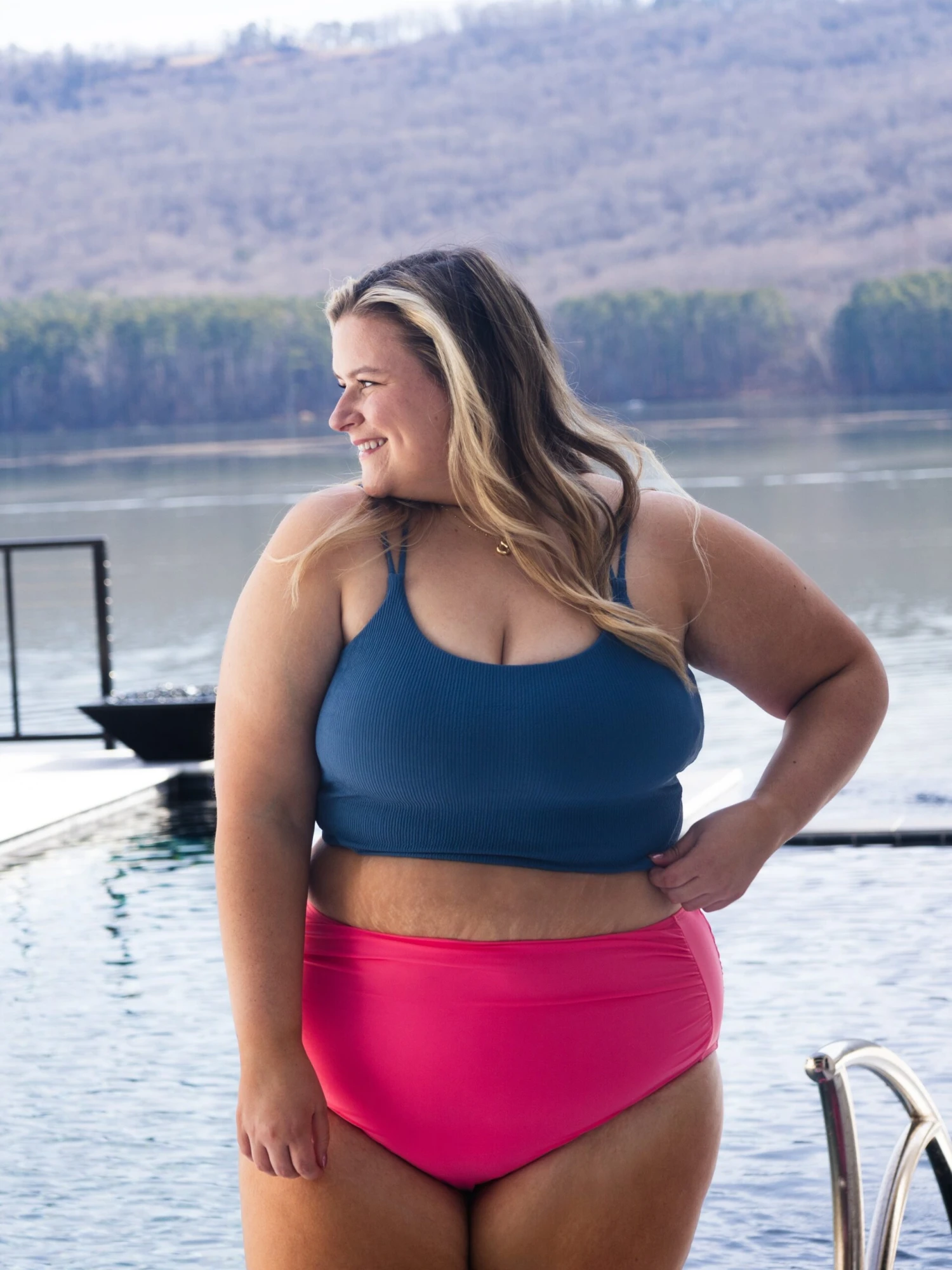 Coral Reef Double Strap Swim Top| S-3XL *Final Sale* - Image 3