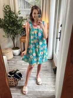 Floral Print Shift Dress | S - 3X *Final Sale*