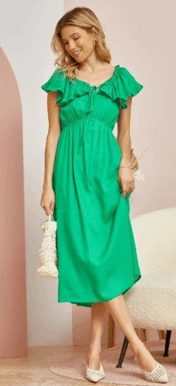 Cotton Linen Dress | S - L