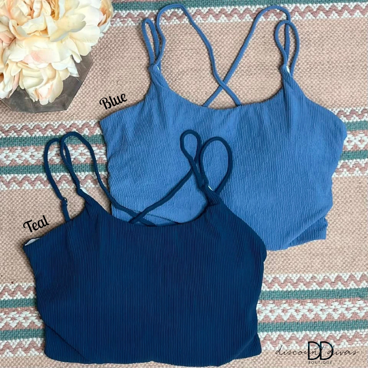 Coral Reef Double Strap Swim Top| S-3XL *Final Sale* - Image 5