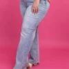 Judy Blue High Waist V Front Waistband Straight Leg Jeans | 0-24