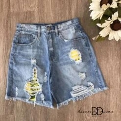 Lemonade Stand Denim Shorts *Final Sale*