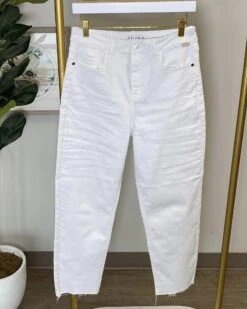 High Rise Straight Leg Jeans| 1-13