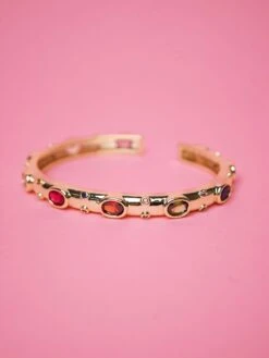 Adylene Rainbow Gold Bangle *Final Sale*