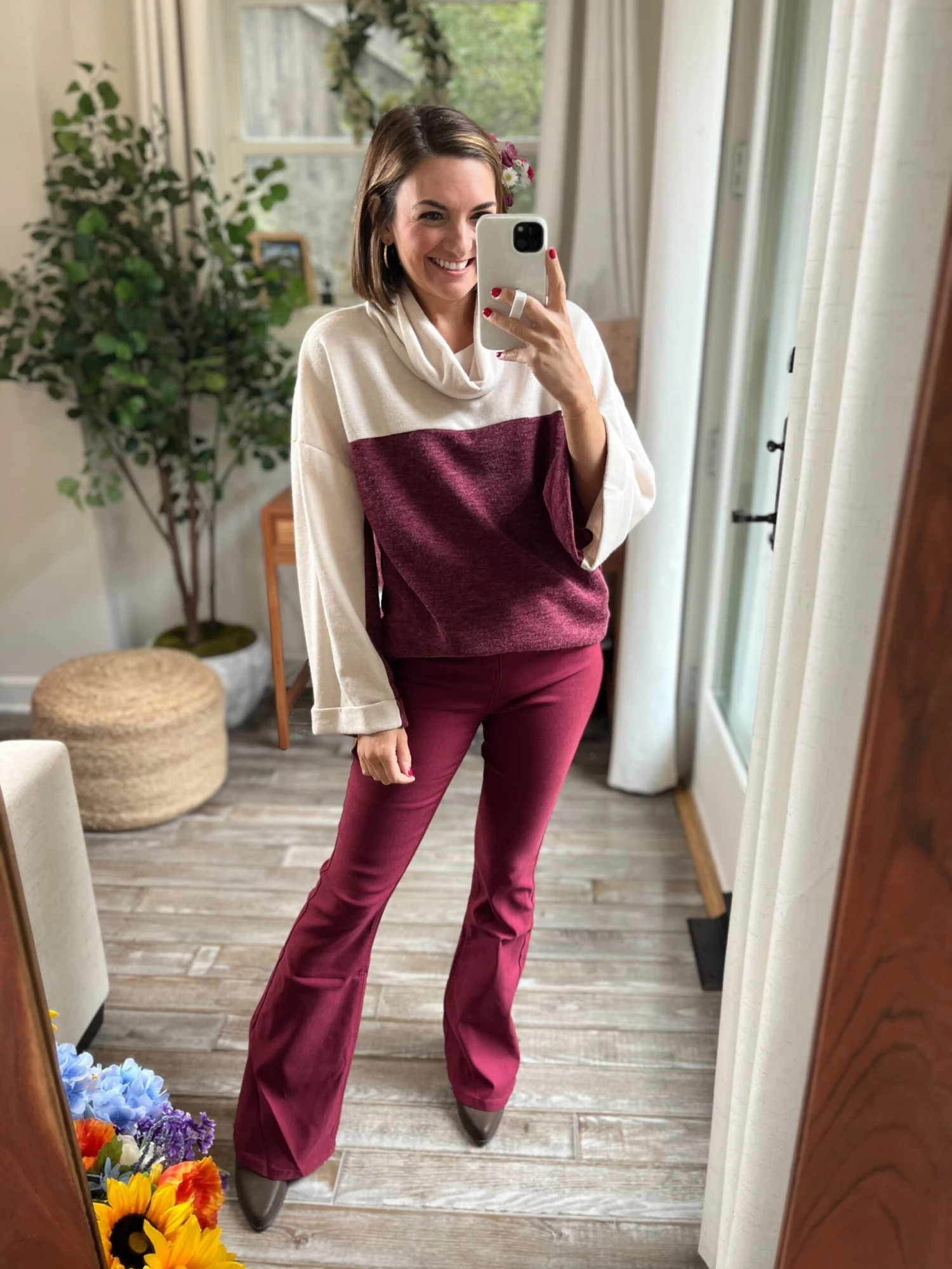 YMI Hyperstretch High Rise Flare | S - 3X - Image 6