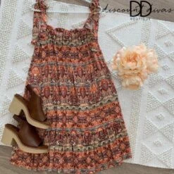 Drift Into The Sunset Bohemian Dress *Final Sale*