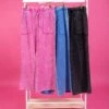 Wide Leg Drawstring Gauze Pants | S-L