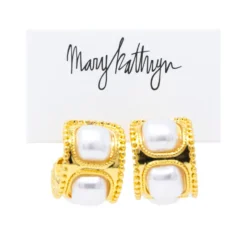 Aimee Pearl Hoops