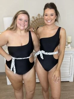 Asymmetric Cutout One Piece | S - XL*Final Sale*