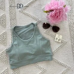 Textured Stucco TACTEL Sports Bra *Final Sale*