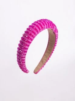 Full Multi Bead Puff Headband