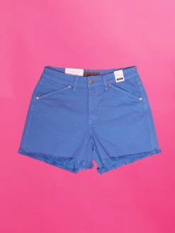 Judy Blue Mid-Rise Frayed Hem Dyed Shorts | S - 3XL