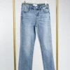 Risen Mid Rise Slim Straight Ankle Length Jeans | 0 - 3X