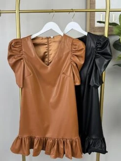 Ruffled Hem Dress | S - L