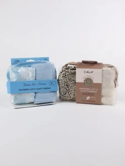 Shower Cap & Hair Turban Set | *Final Sale*
