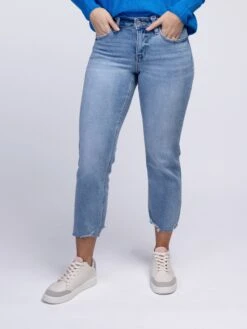 Lovervet Mid Rise Straight Leg Crop Jeans | 0-22