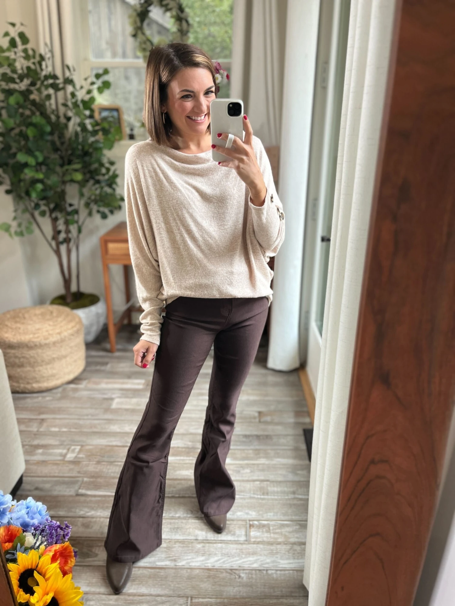 YMI Hyperstretch High Rise Flare | S - 3X - Image 5