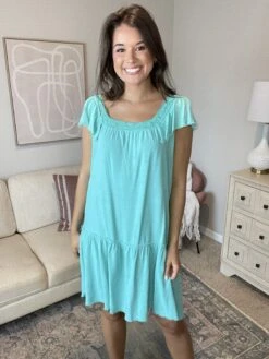 Square Neck Dress | S - L - *Final Sale*