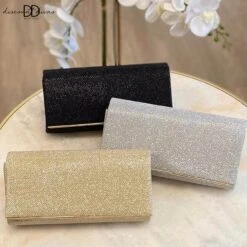 Texture Metal Clutch Bag *Final Sale*