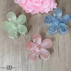 Pastel Flower Clip Bundle
