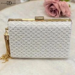 White Clutch Bag